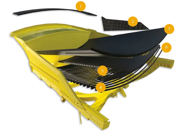 suspended dump body design