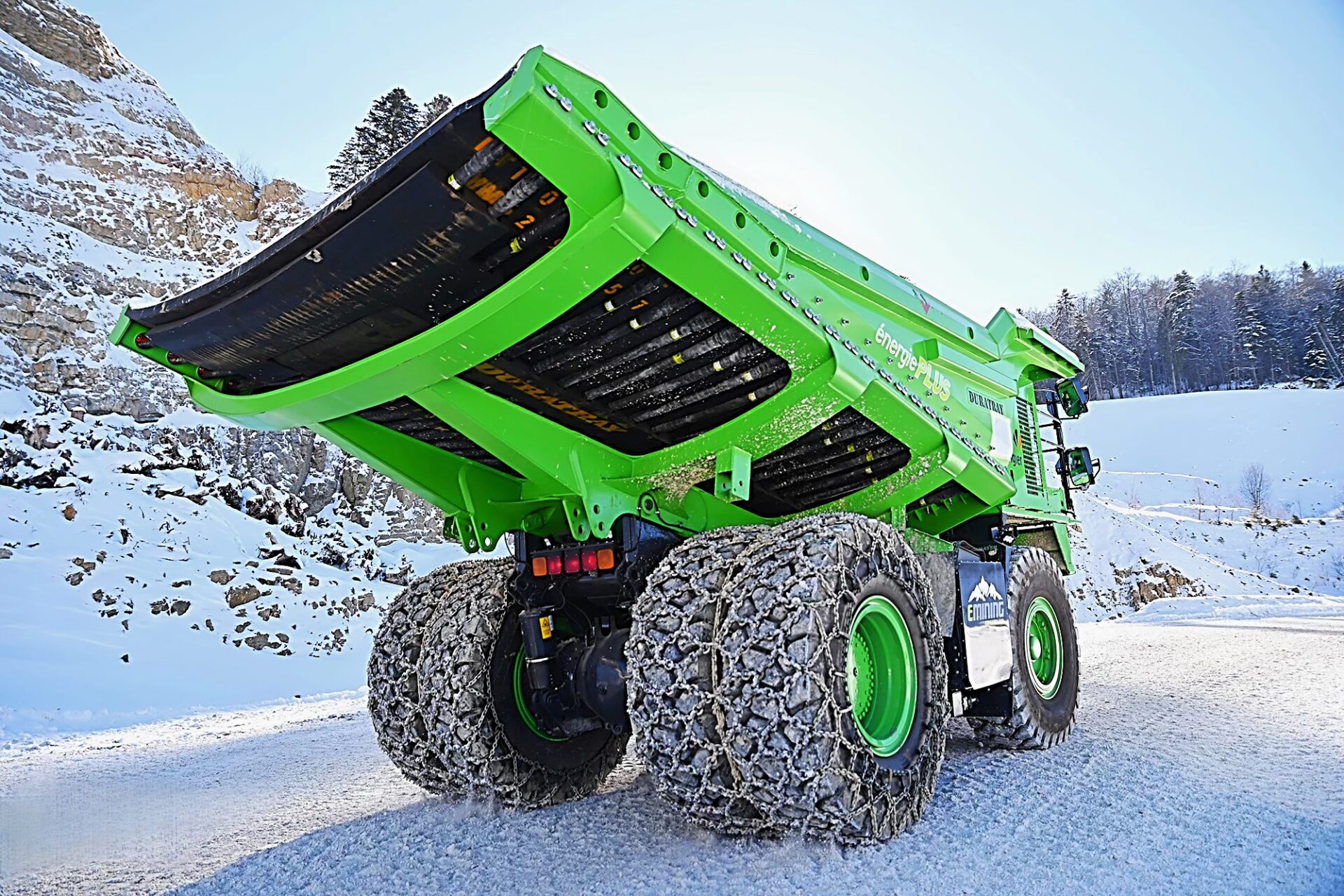 zero emissions dump body